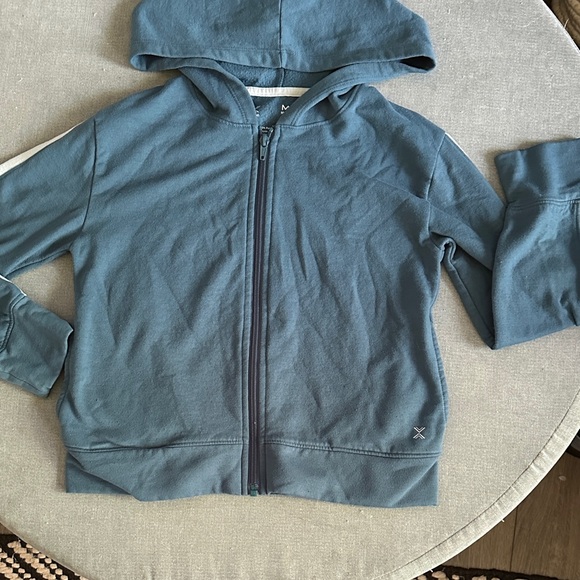 Kids Teal Blue Hoodie size m - Picture 1 of 5